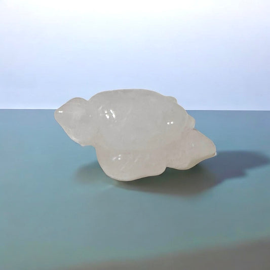 Mini Crystal Turtles – 50mm
(Grounded Blessings) Clear Quartz, Obsidian, Aventurine