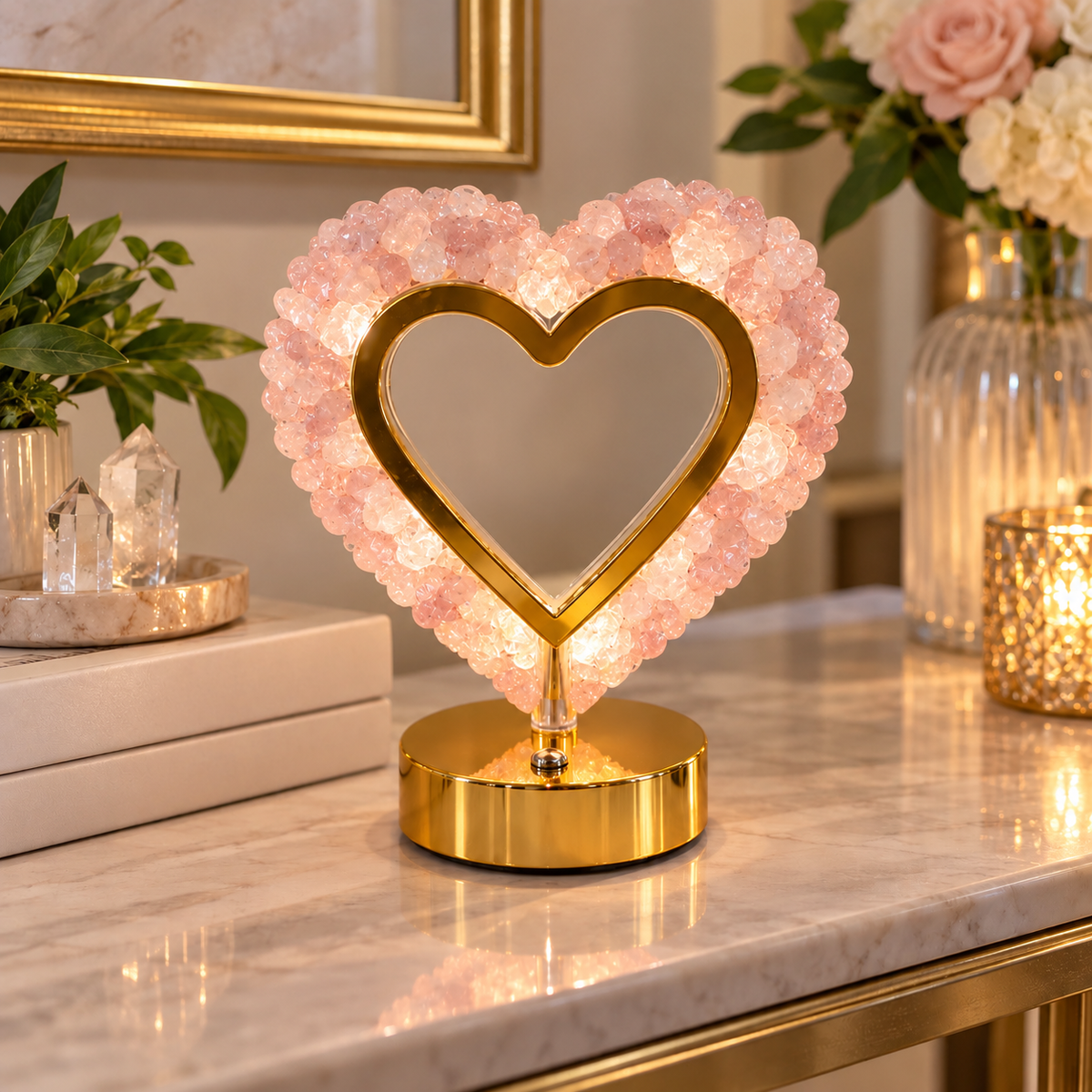 Crystal Lamp 18cm