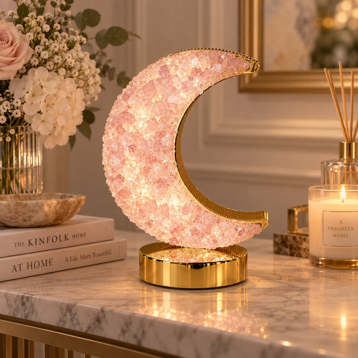Crystal Lamp 18cm