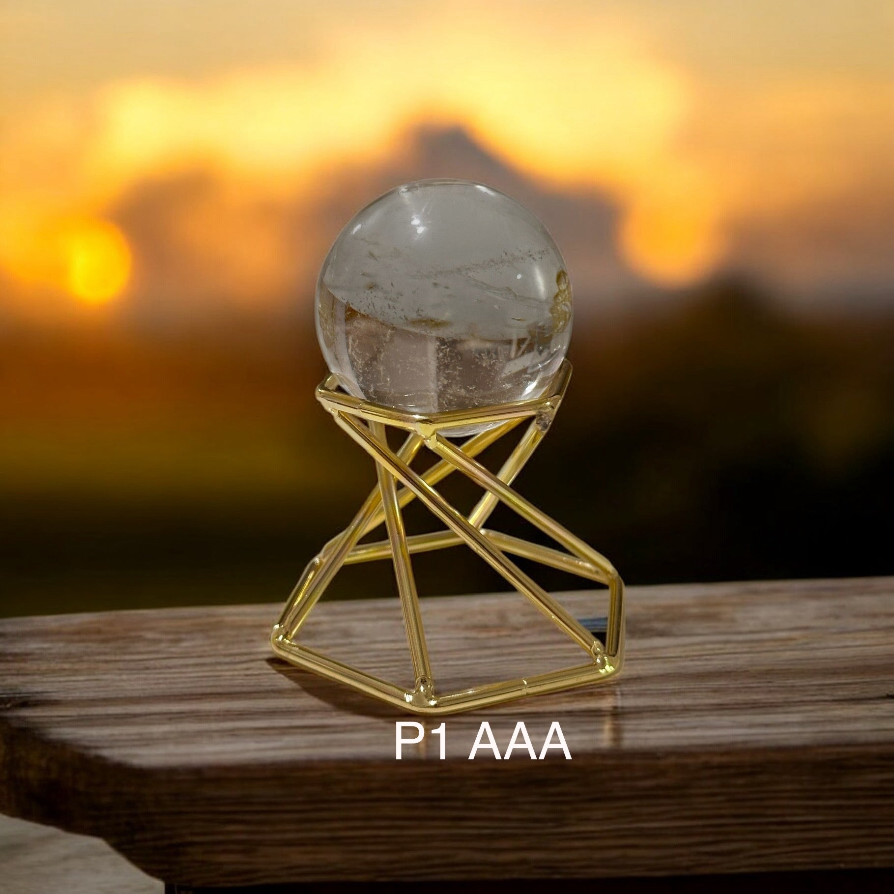 Clear Quartz Mini Sphere Harmonizer (40mm)