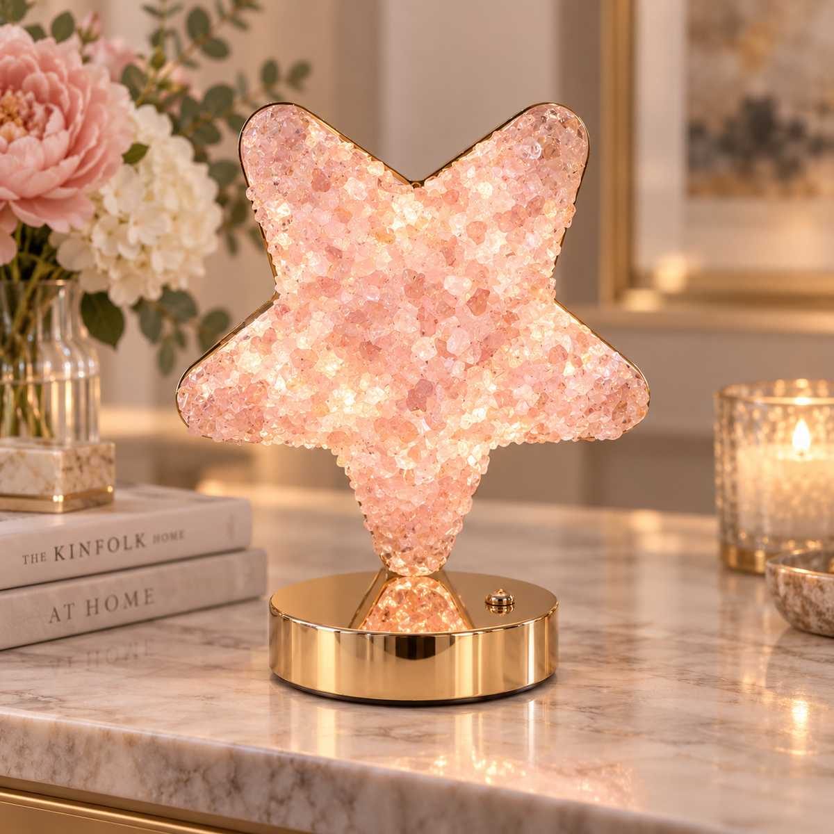 Crystal Lamp 18cm