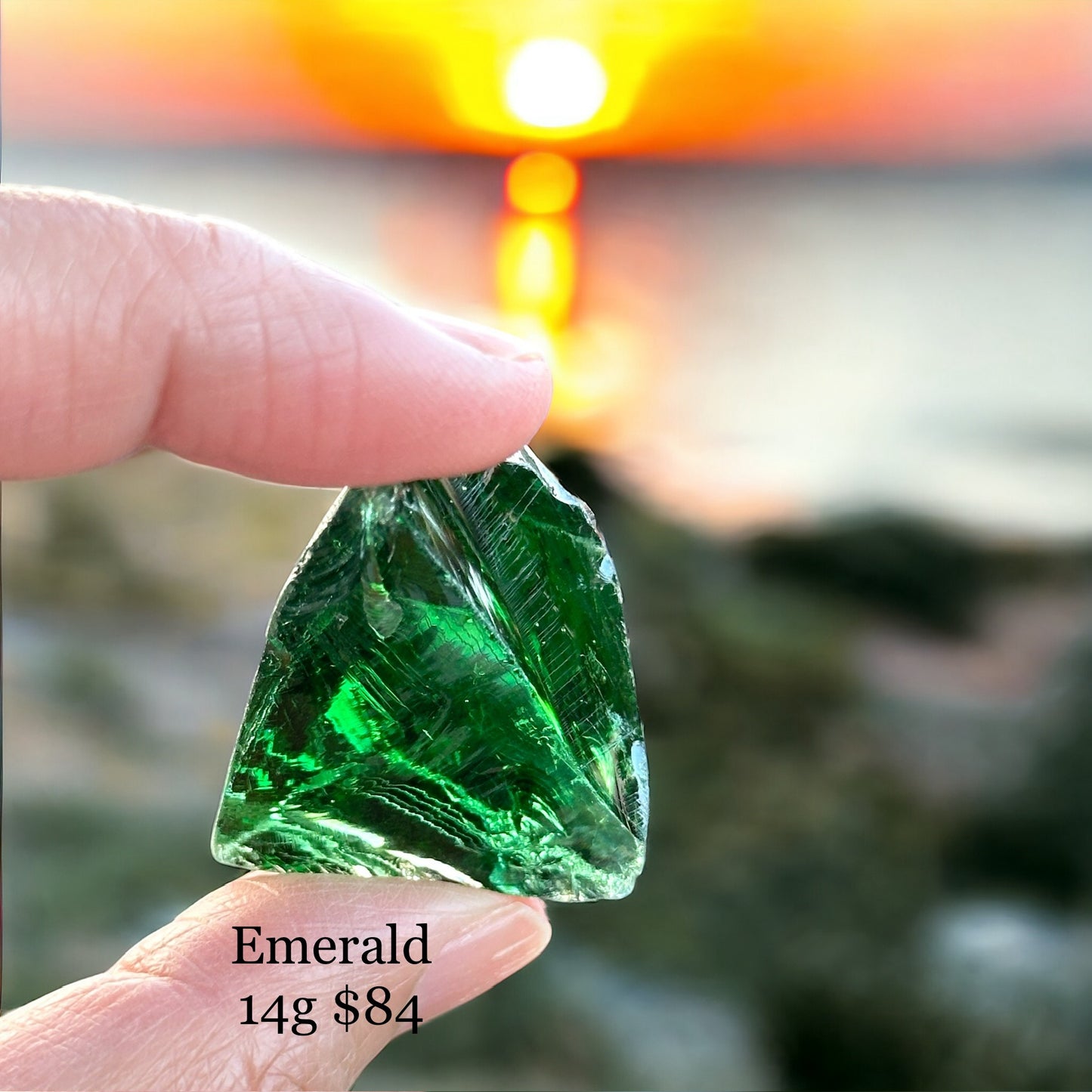 Emerald Green (AA Raphael) Andara Crystal (High Vortex Mount Shasta)