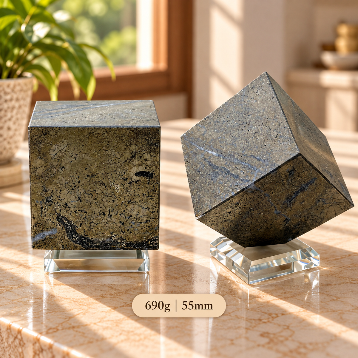 Pyrite Large Cube (Per Piece)