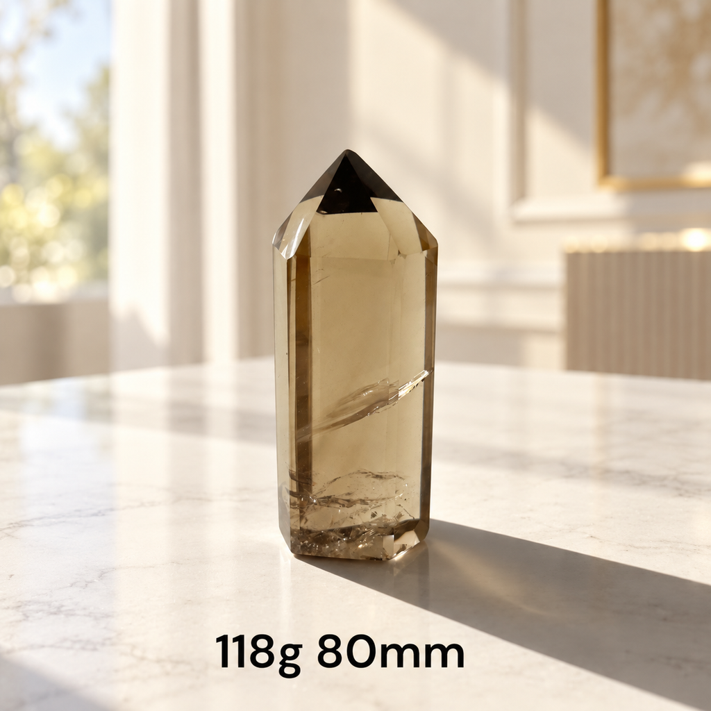 Smoky Quartz AAA Tower (Brazil)