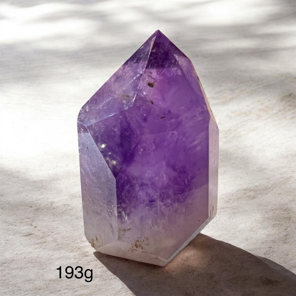 Amethyst Polished Points AAA Grade (Gem Quality) Brazil