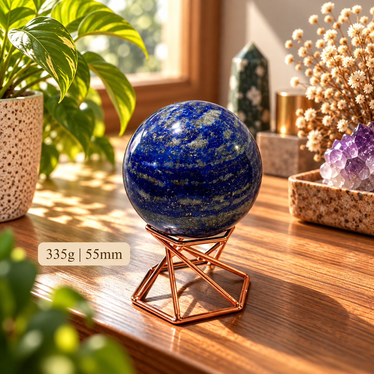 Lapis Lazuli Sphere (Victory & Success)