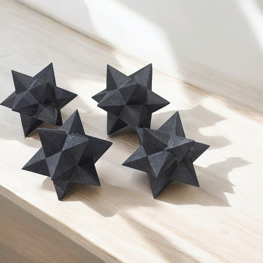 Merkaba Shungite 75–80mm (Frequency of Purification• Tech Harmony)