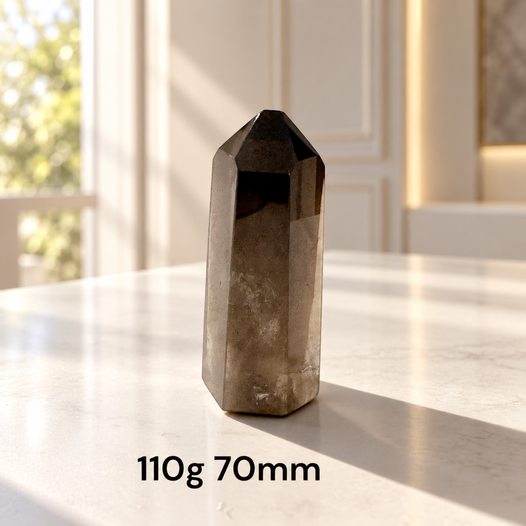 Smoky Quartz AAA Tower (Brazil)
