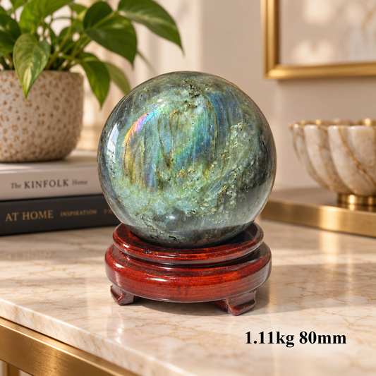 Labradorite Large Sphere (Aura Cleanser)