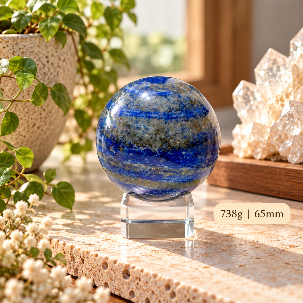 Lapis Lazuli Sphere (Victory & Success)