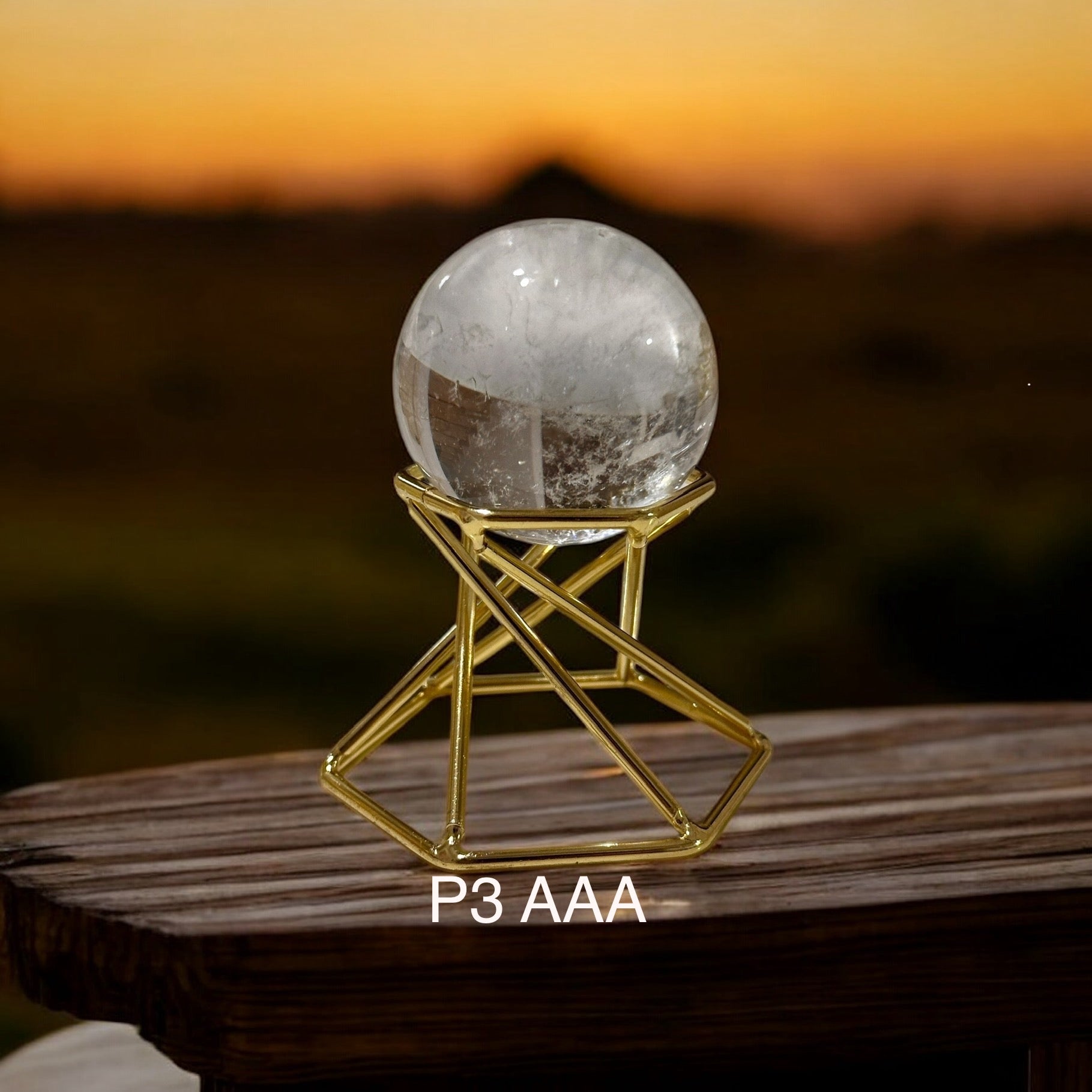 Clear Quartz Mini Sphere Harmonizer (40mm)