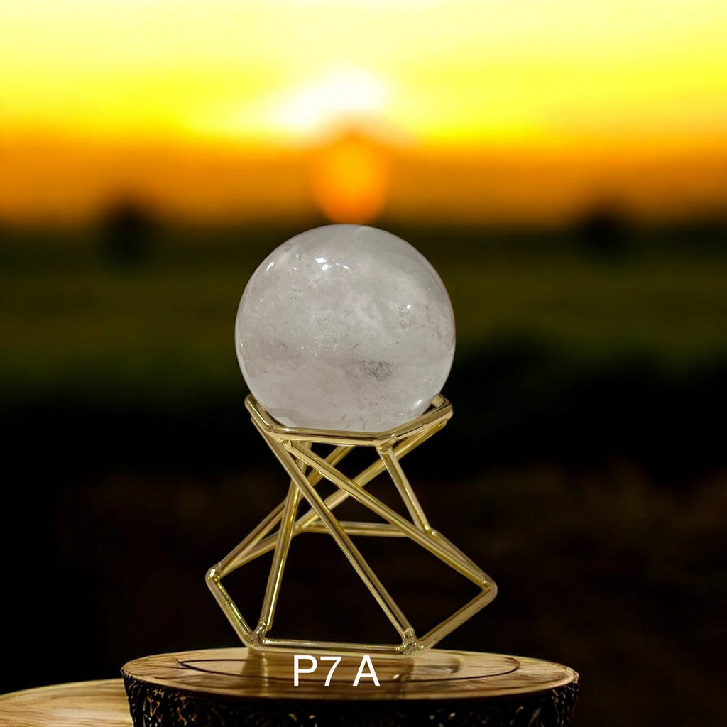 Clear Quartz Mini Sphere Harmonizer (40mm)