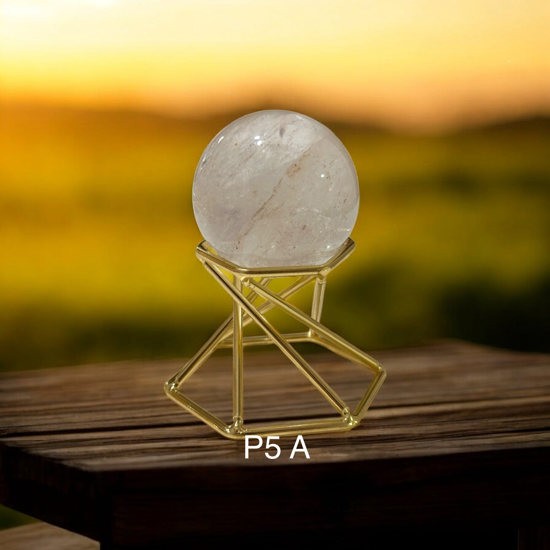 Clear Quartz Mini Sphere Harmonizer (40mm)