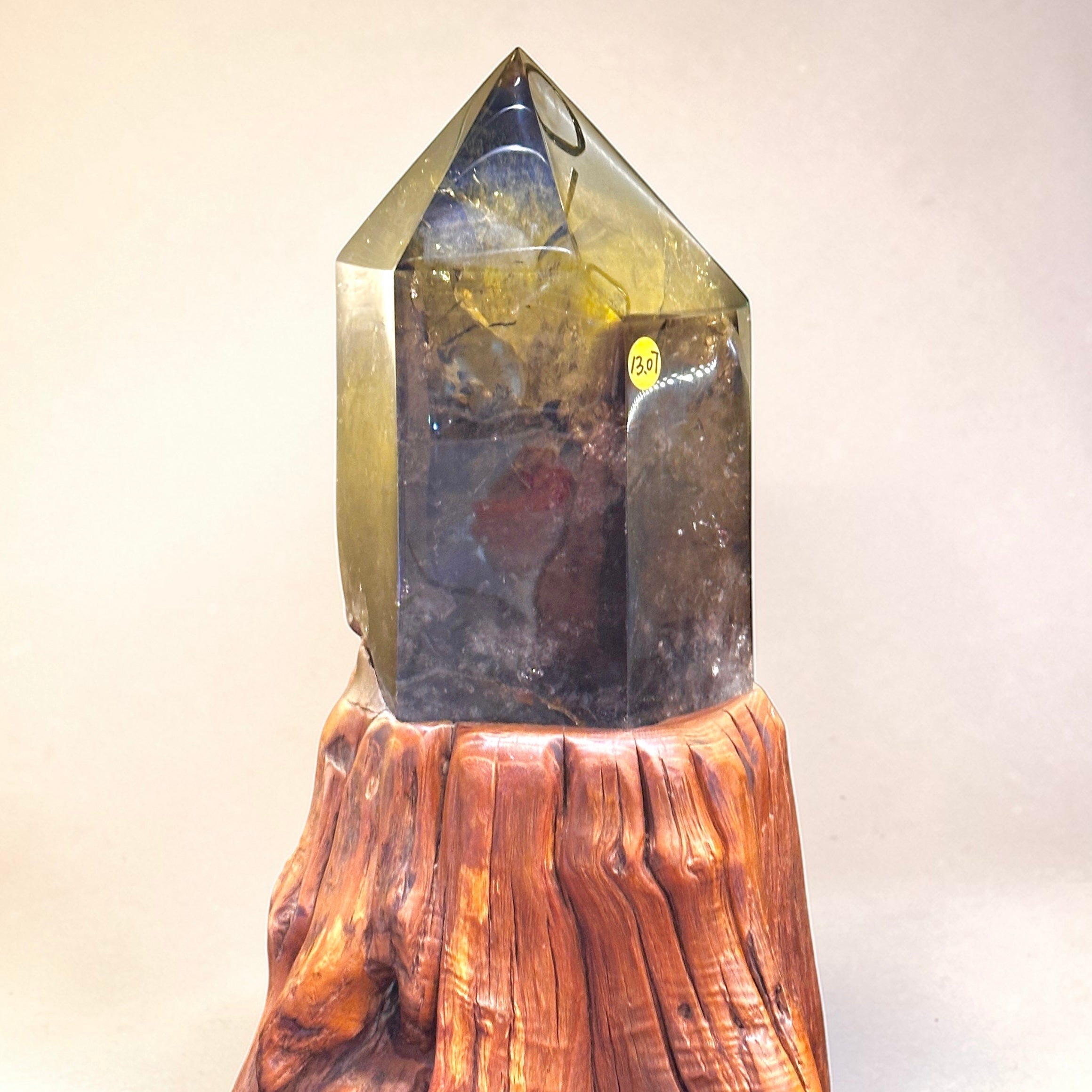 Citrine (Smoky) Large Point Tower 13.07kg (24x17cm)