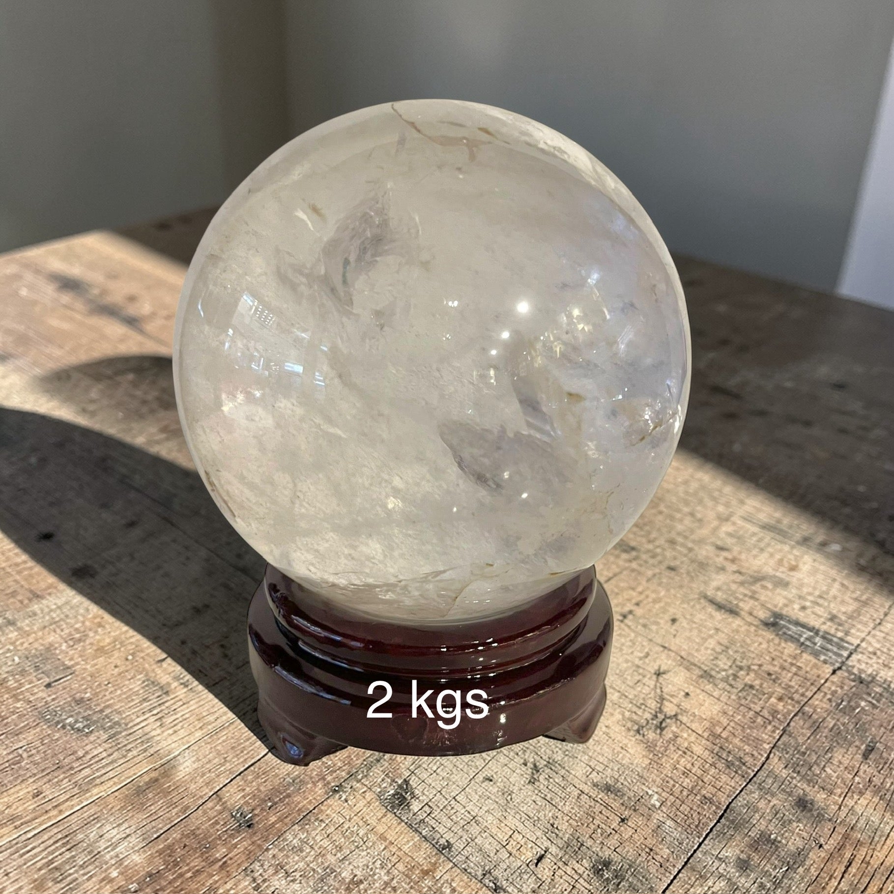 Clear Quartz Sphere (Brazil)