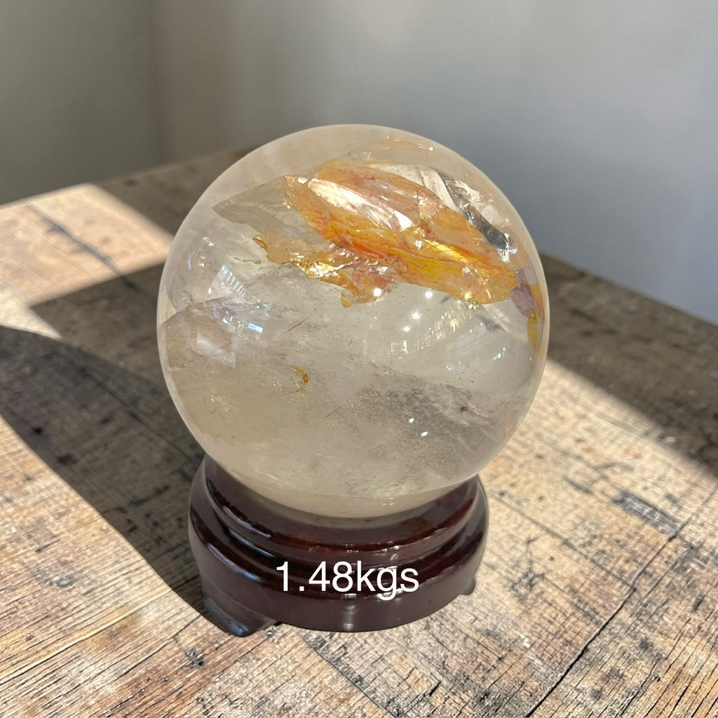 Clear Quartz Sphere (Brazil)
