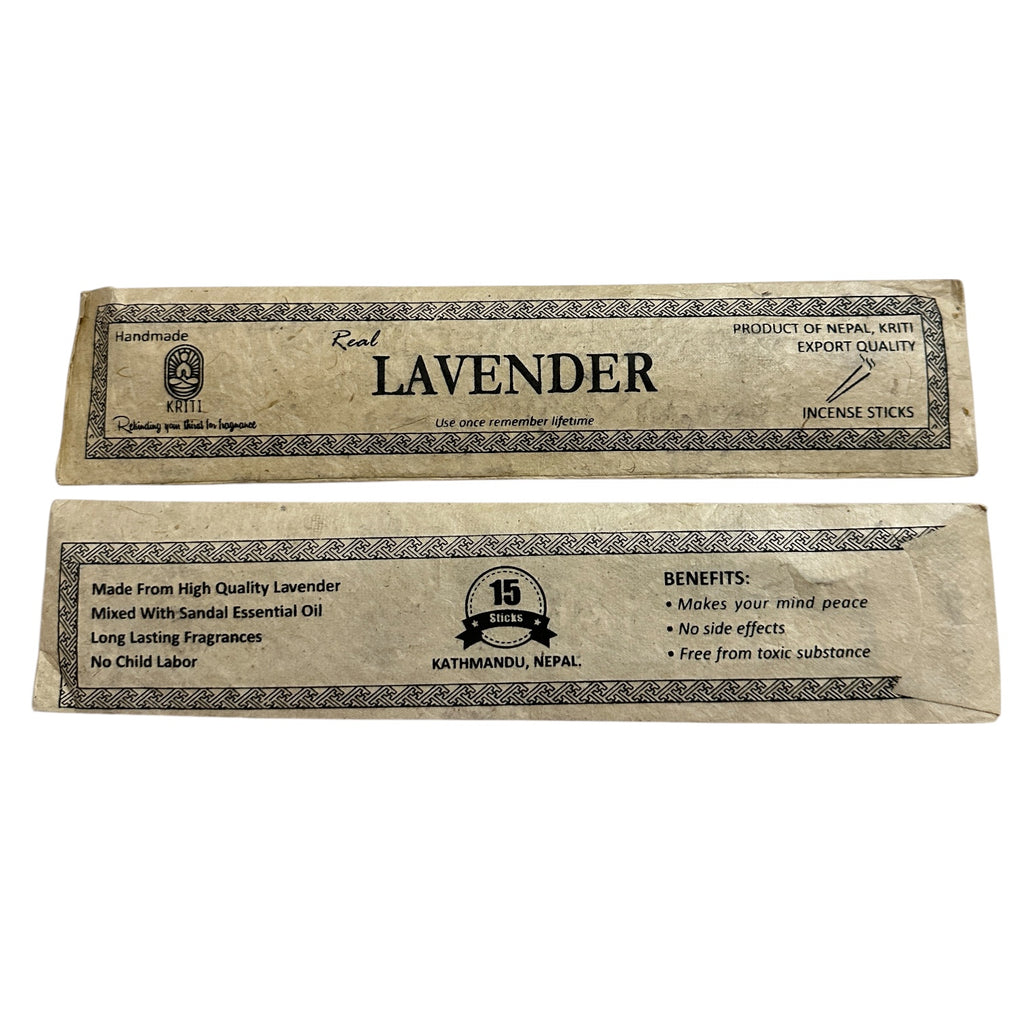 Nepal Handmade Incense Sticks (15 sticks per pack)