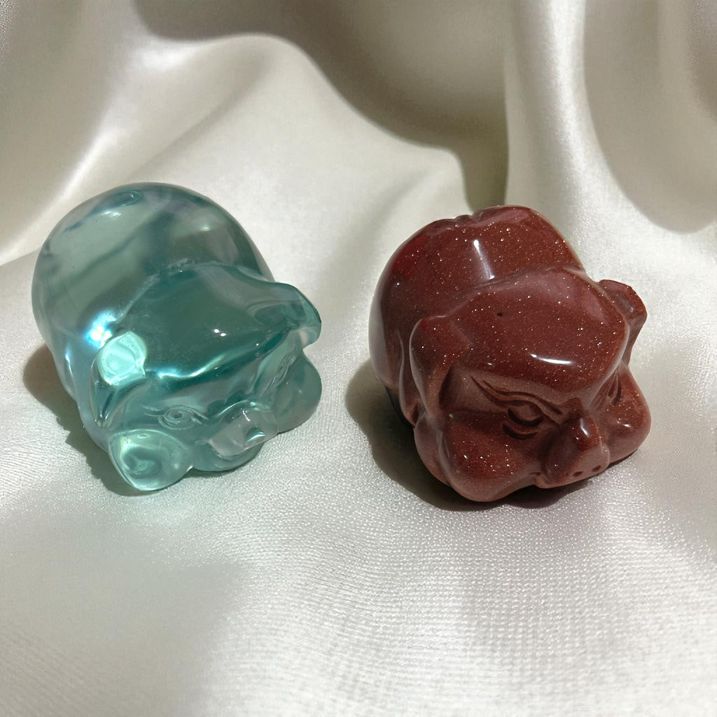 Happy Pig Duo (To harmonise the double Tiger fierce threat in 2026) 55-65mm