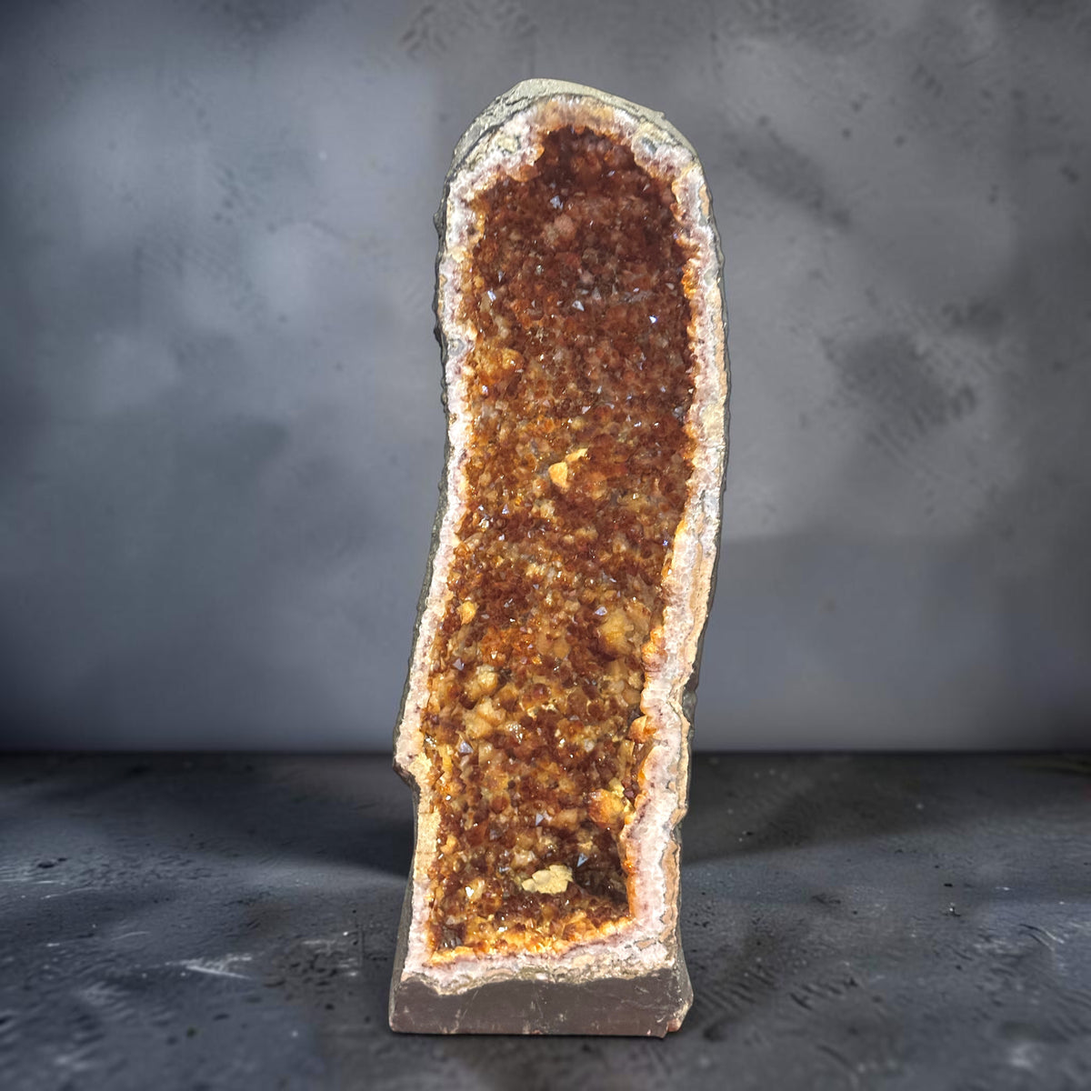 Citrine Cave Cathedral (Money Vault) Brazil 18kgs