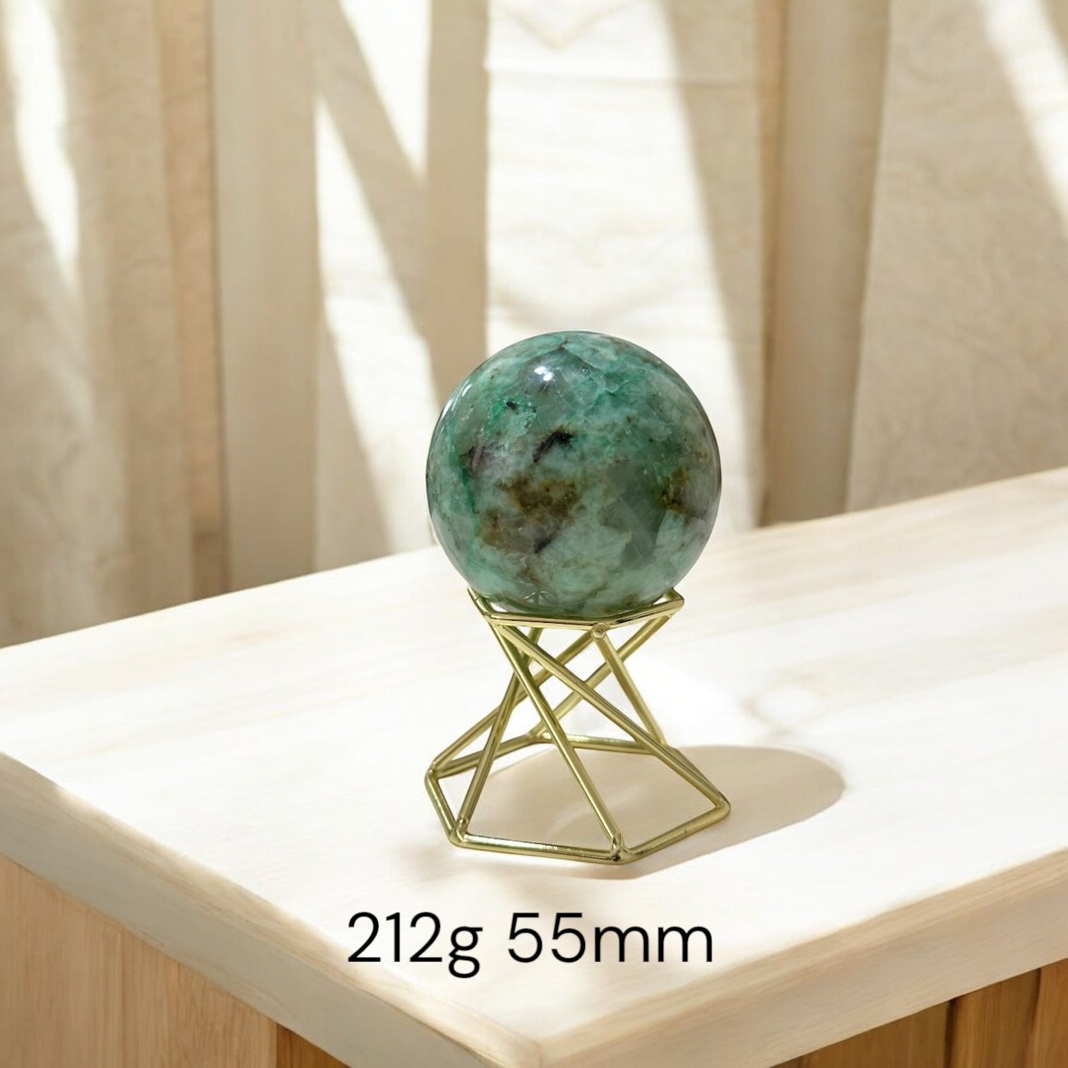 Phoenix Stone Spheres (Turquoise, Malachite, Chrysocolla) Pre-coded & Activated (Soulful Recalibration)