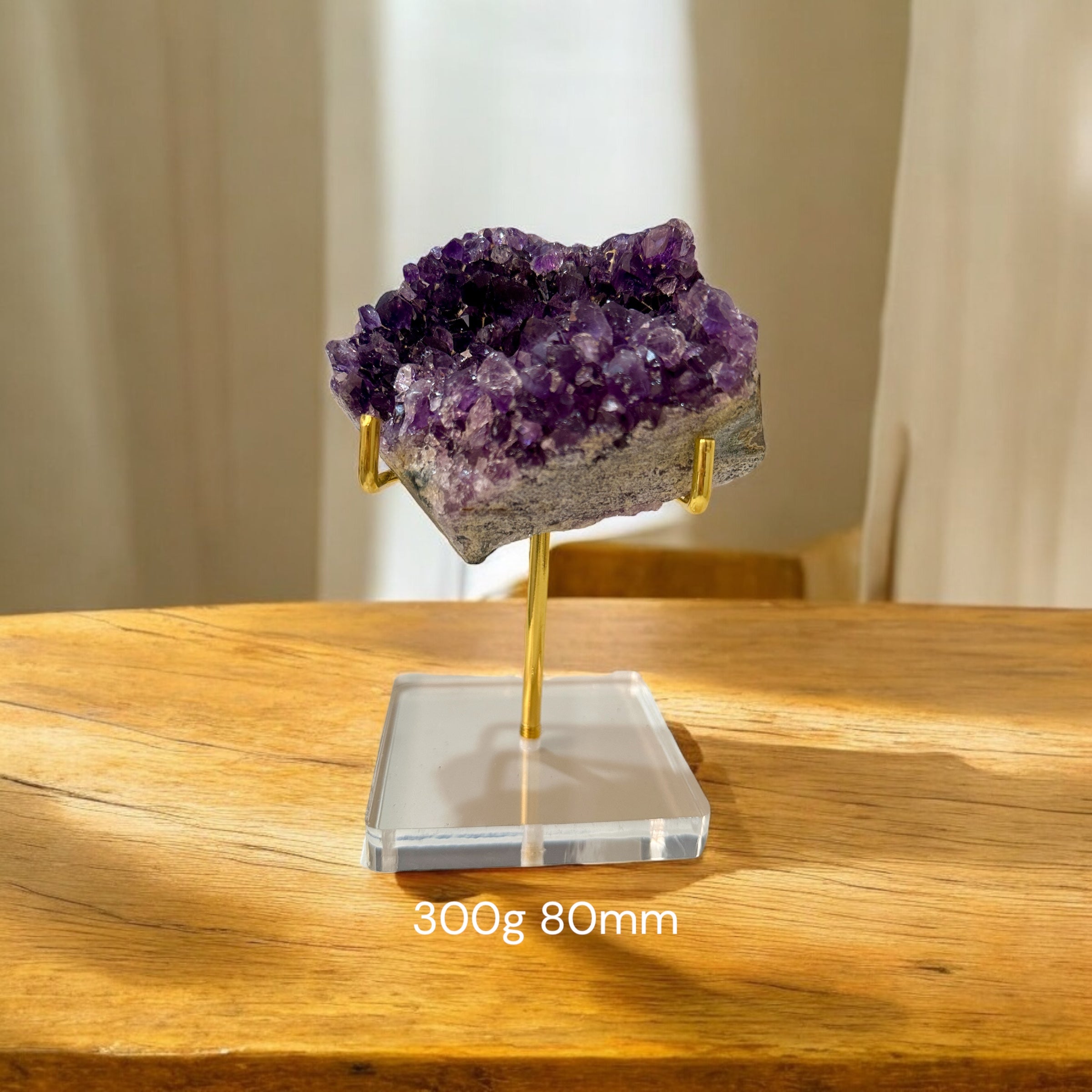 Attract Success Premium Amethyst Druse with Stand (Brazil) Pre-coded & Activated