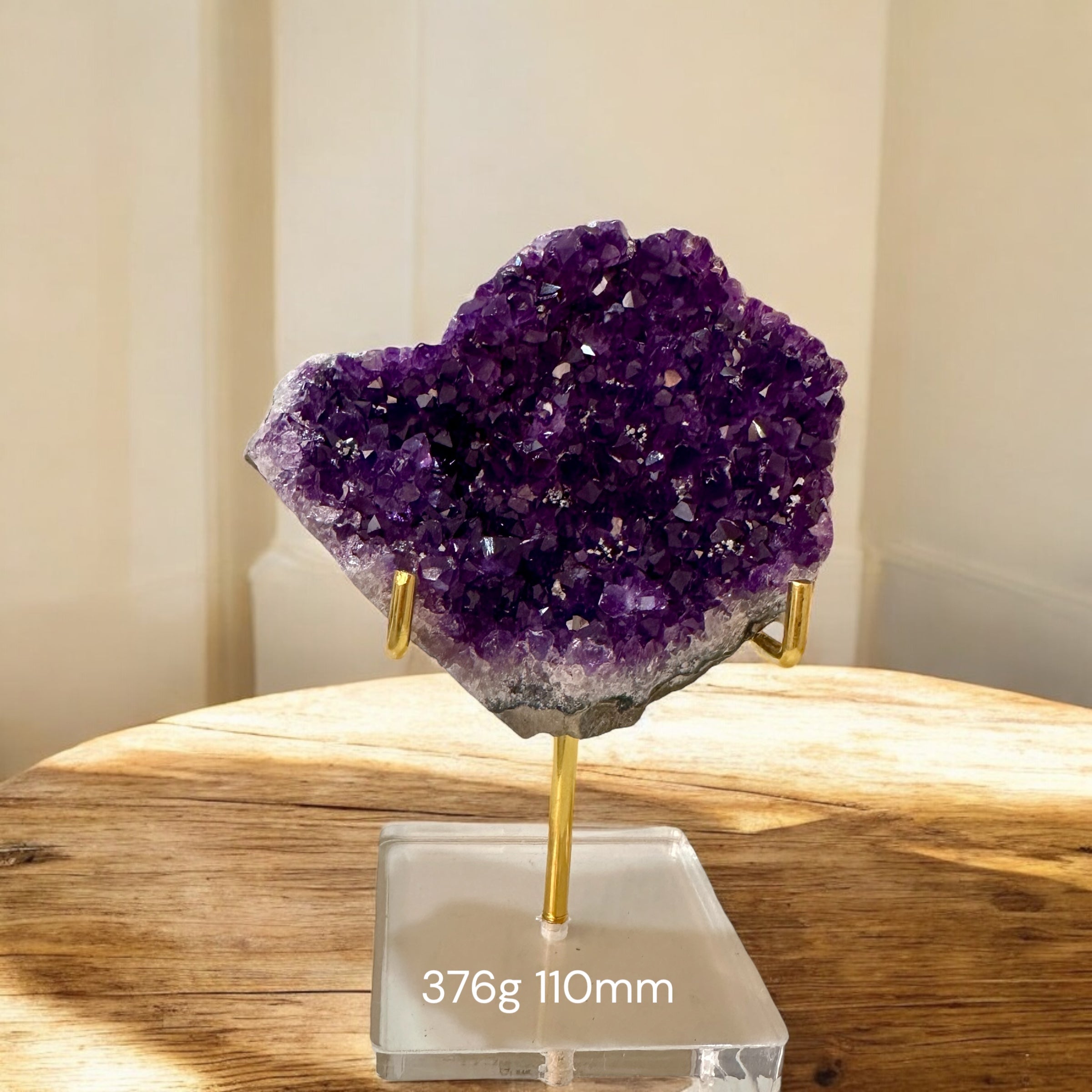 Attract Success Premium Amethyst Druse with Stand (Brazil) Pre-coded & Activated