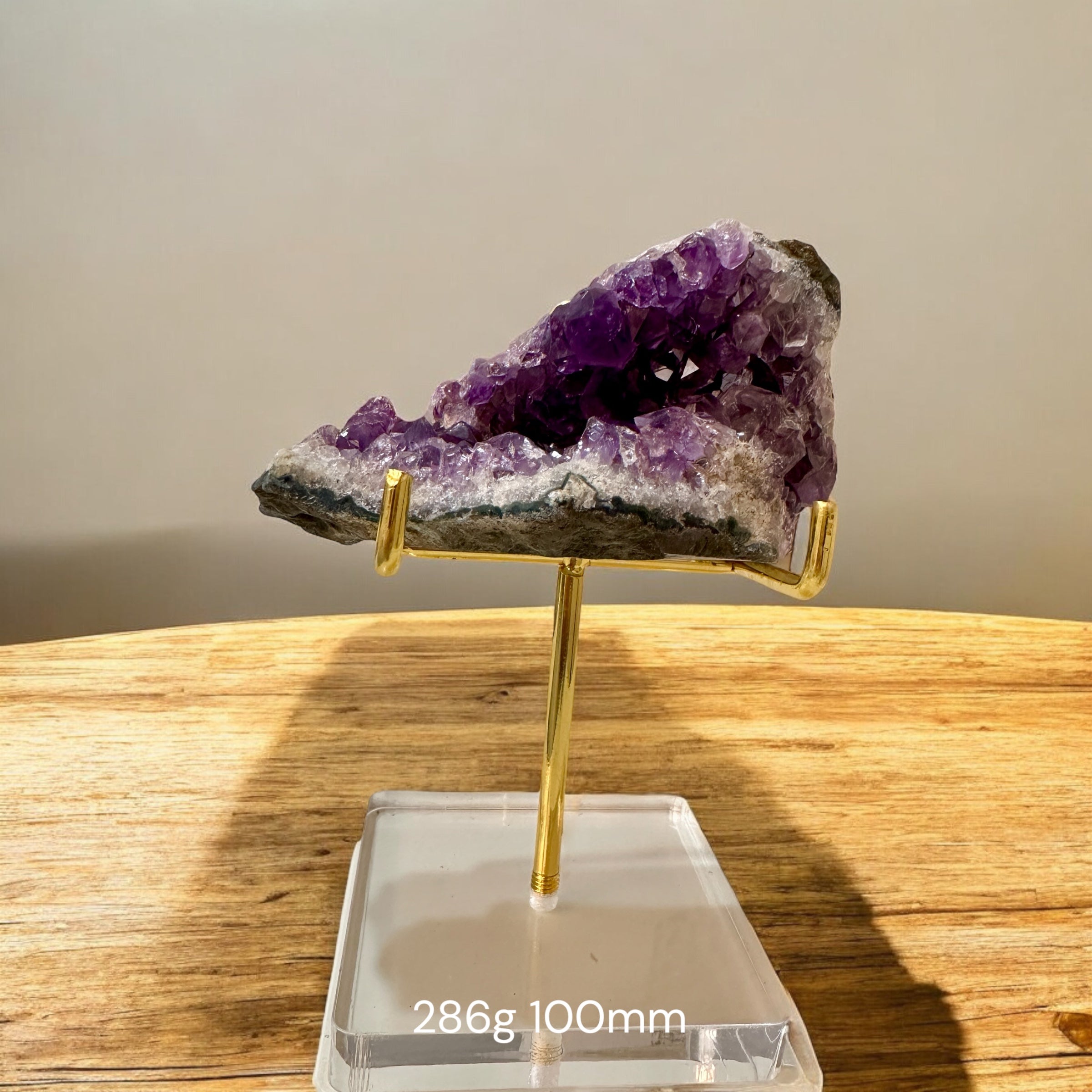 Attract Success Premium Amethyst Druse with Stand (Brazil) Pre-coded & Activated