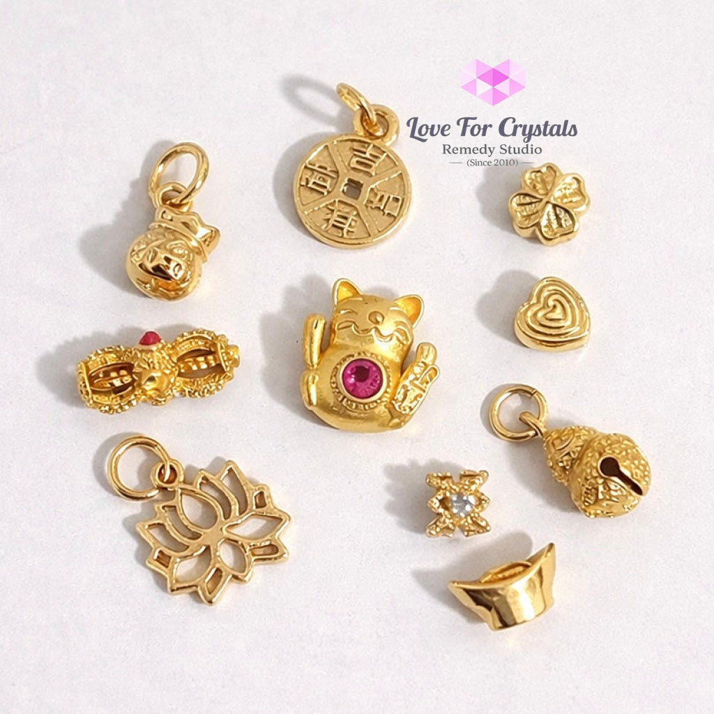 2026 Activated Lucky Amulet Pouch by Audrey (Pocket-sized 10-Pcs) Pocket Size (5cm Pouch, 10 pcs Amulets) Amulet