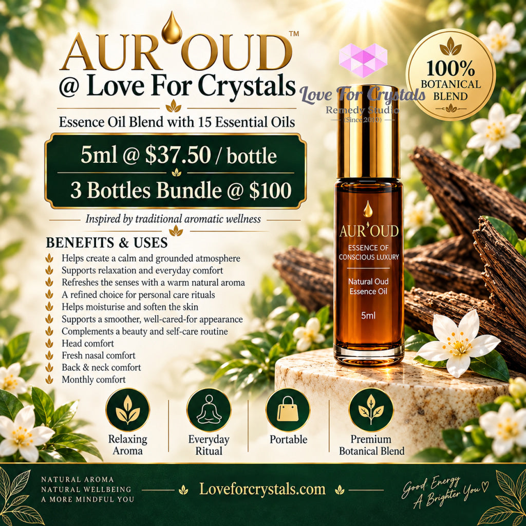 Agarwood Essence Oil Blend by Aur’OUD - Essential Oils