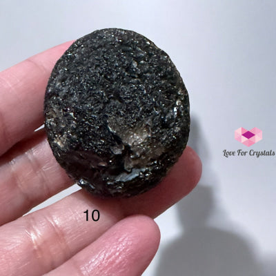 Agni Manitite (Clamshell) Round Aaaa Grade (50% Off)35Mm Series Photo 10 Raw Crystals