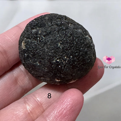 Agni Manitite (Clamshell) Round Aaaa Grade (50% Off)35Mm Series Photo 8 Raw Crystals