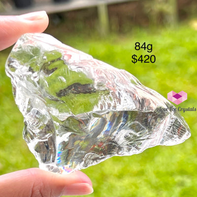 Akasha Oracle Andara Crystal (High Vortex Mount Shasta) 84G (With Rainbow)