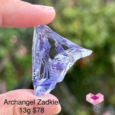Amethyst Archangel Zadkiel Andara Crystal (High Vortex Mount Shasta) 13G Crystal