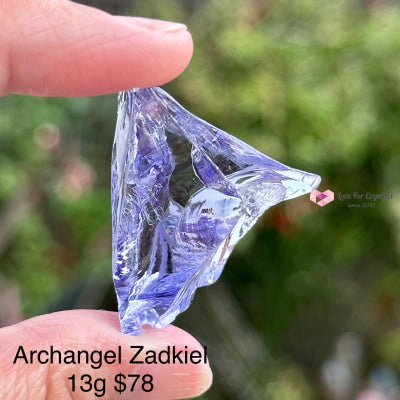 Amethyst Archangel Zadkiel Andara Crystal (High Vortex Mount Shasta) 13G Crystal