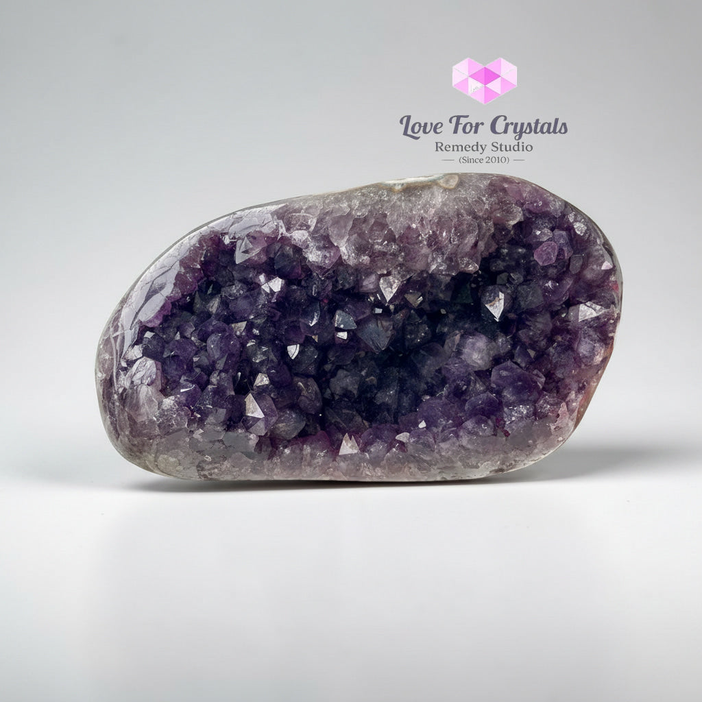 Amethyst Cluster in Agate (AAA Grade Premium) 3.7kgs - 3734g 21cm - Amethyst