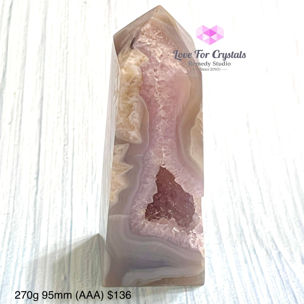 Amethyst Druzy Point (Brazil) 270G 95Mm (Aaa)