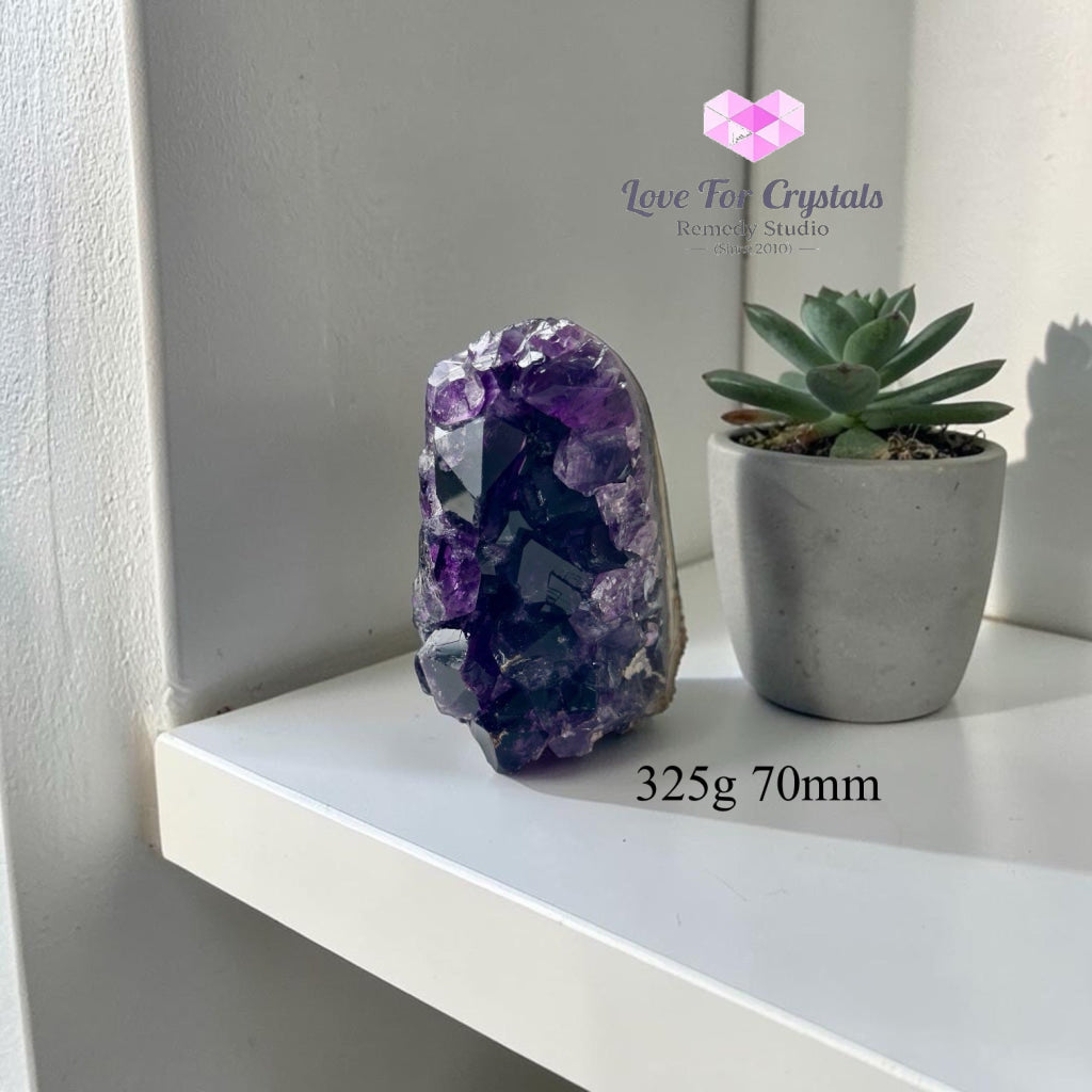 Amethyst Geode Druse (Success Anchor) - 325g 70mm - Amethyst