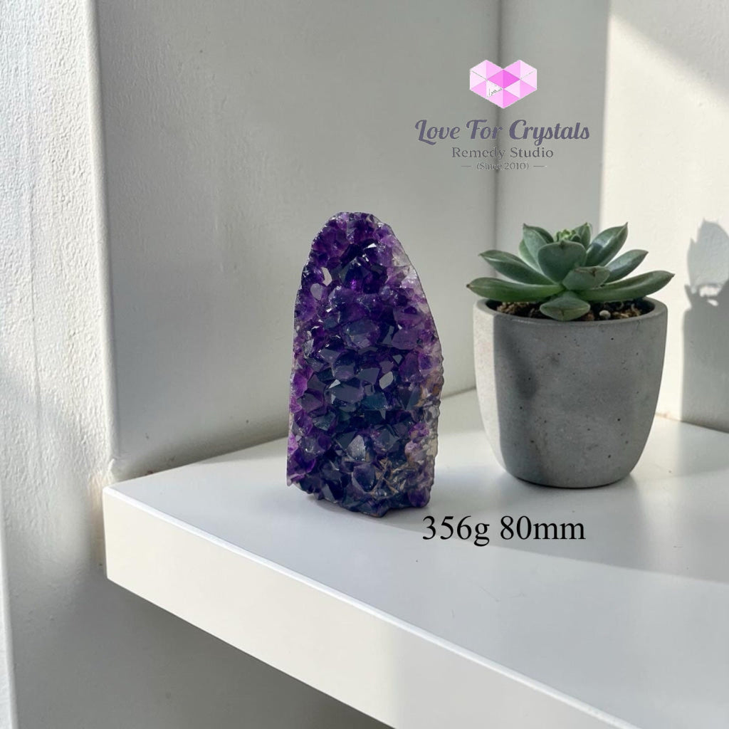 Amethyst Geode Druse (Success Anchor) - 356g 80mm - Amethyst