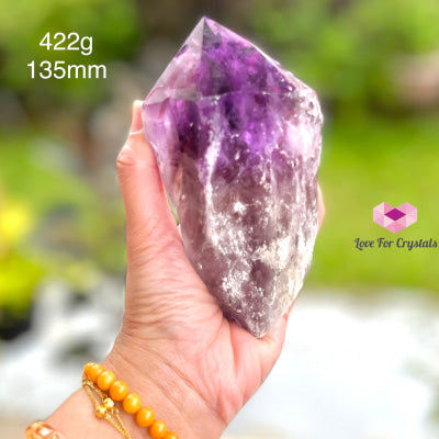 Amethyst Large Laser Wand (Brazil) 422G 135Mm Crystal Points
