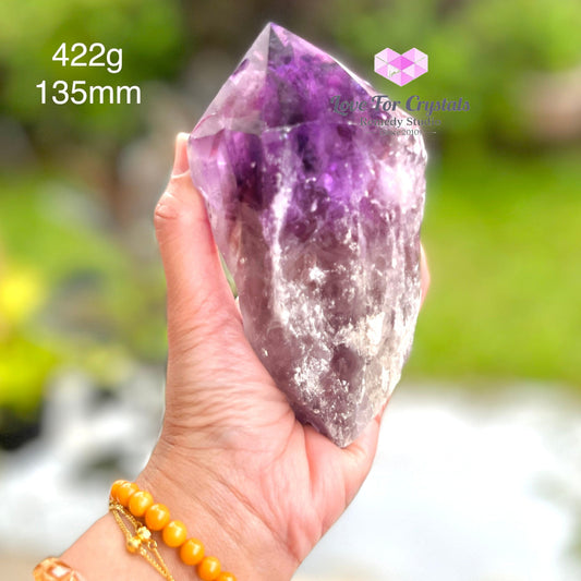 Amethyst Large Laser Wand (Brazil) 422G 135Mm Crystal Points