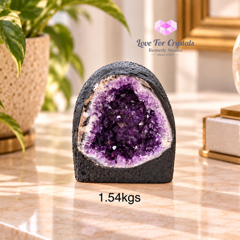Amethyst Mini Cathedral Cave (Brazil) Success Anchor - 1.54kgs - Amethyst