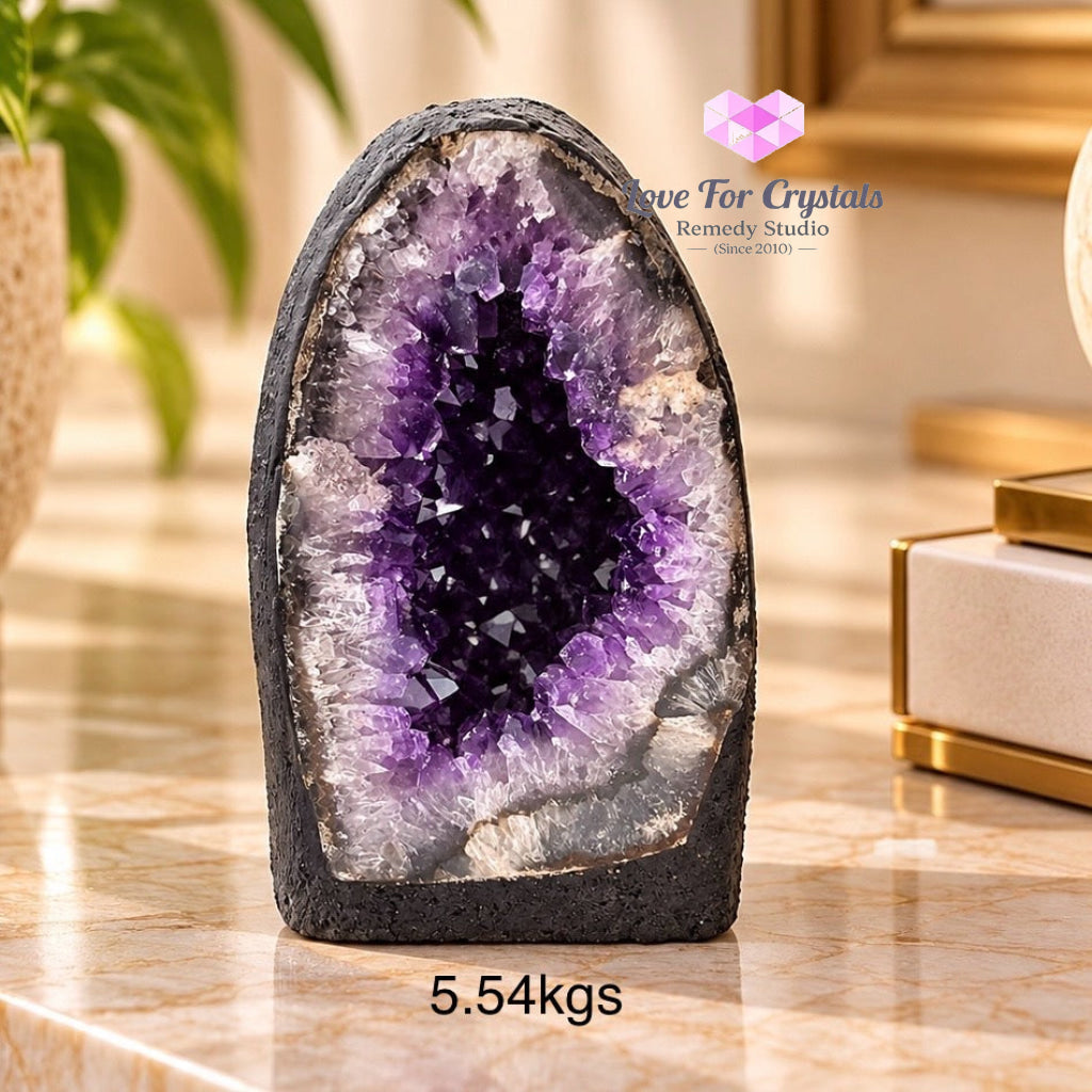 Amethyst Mini Cathedral Cave (Brazil) Success Anchor - 5.54kgs - Amethyst