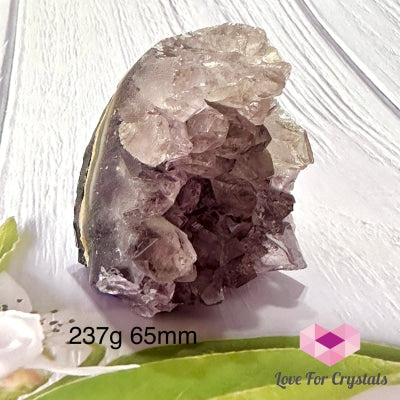 Amethyst Mini Geode Druse (Brazil) 237G 65Mm Raw Crystals