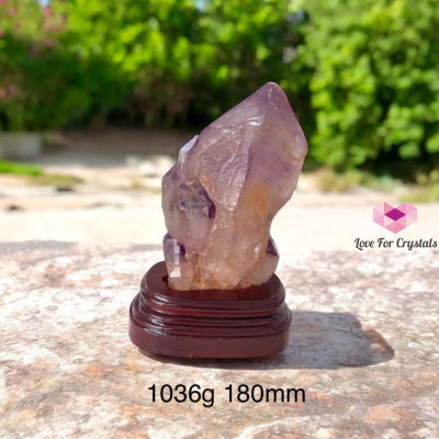 Amethyst Point- Success Anchor (Brazil) Pre-activated Encoded 1036g 180mm (slight chip on tip) Amethyst
