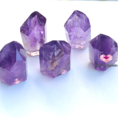 Amethyst Polished Points Aaaa Grade (Gem Quality) Brazil Stones