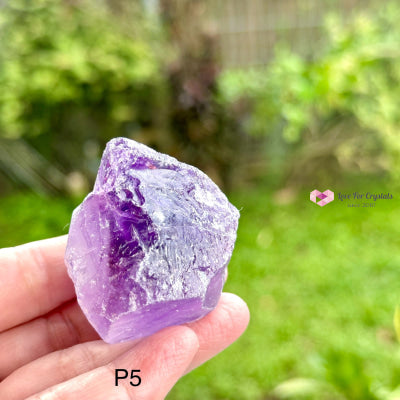 Amethyst Raw Photo 5 Crystals