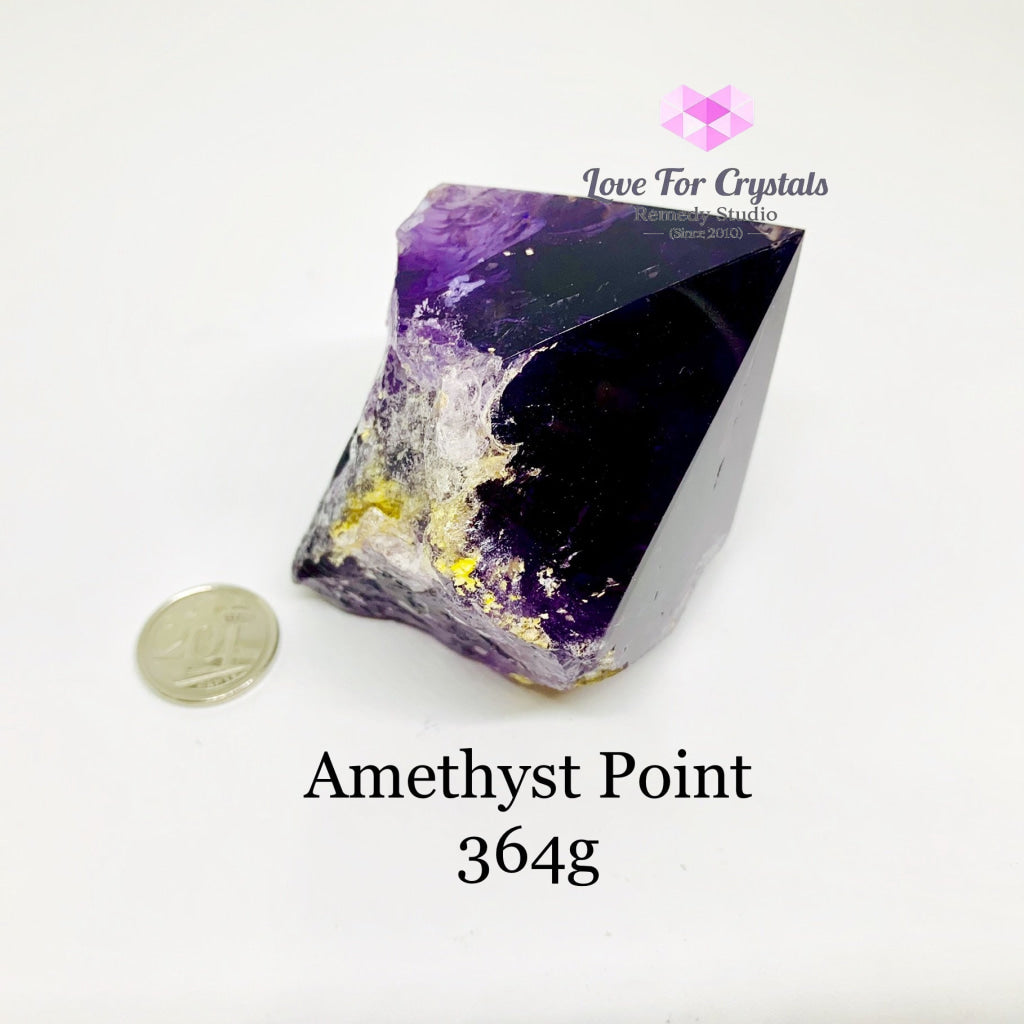 Amethyst Raw Point (Uruguay) 364G