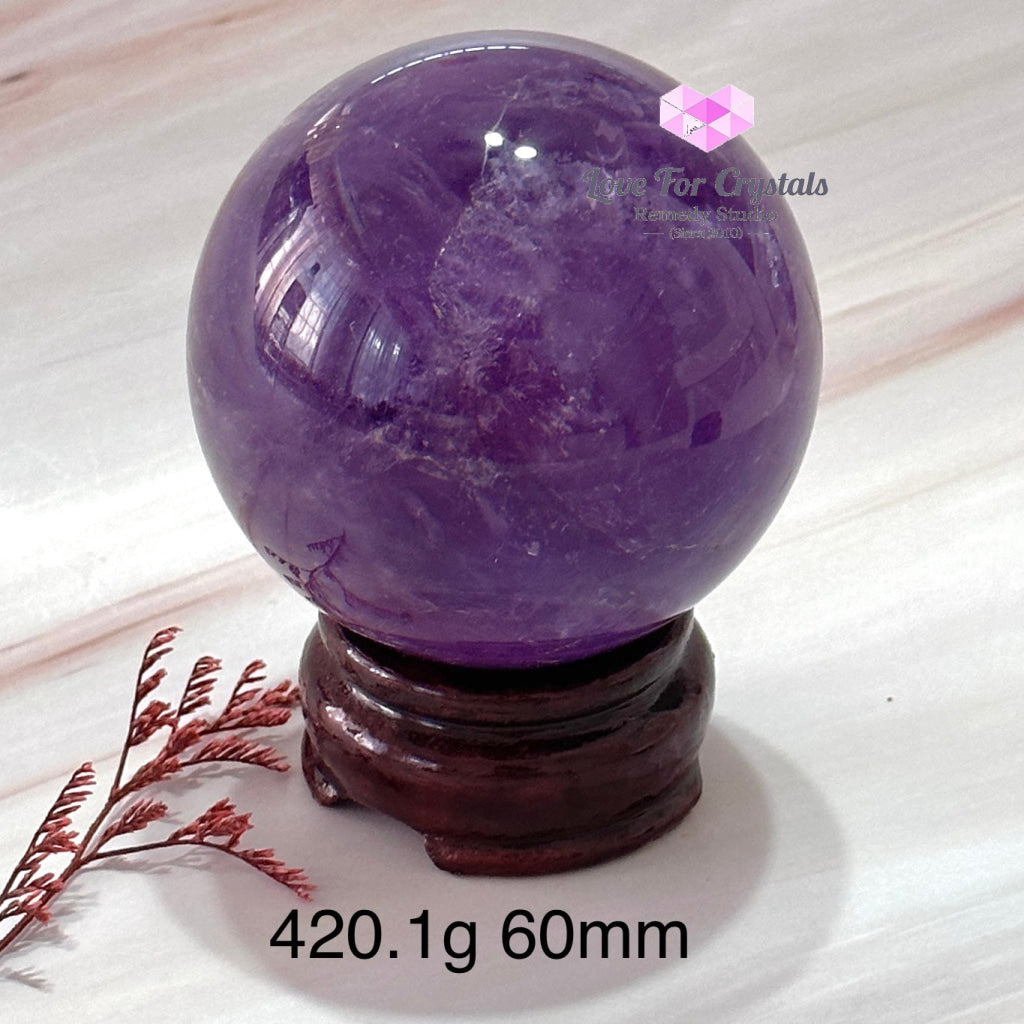 Amethyst Sphere 60-70Mm Aaa (Brazil)