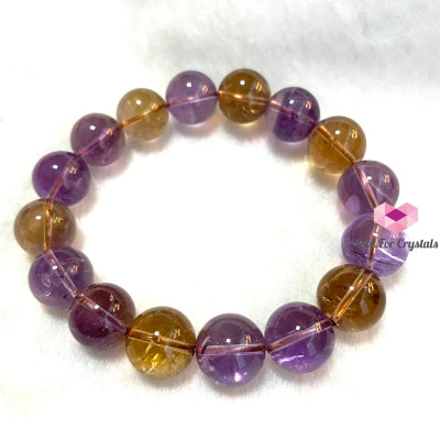 Ametrine 12Mm Crystal Bracelet