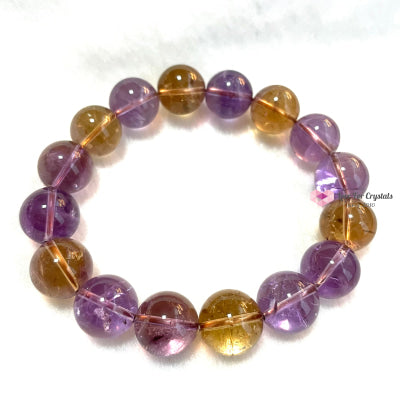 Ametrine 12Mm Crystal Bracelet